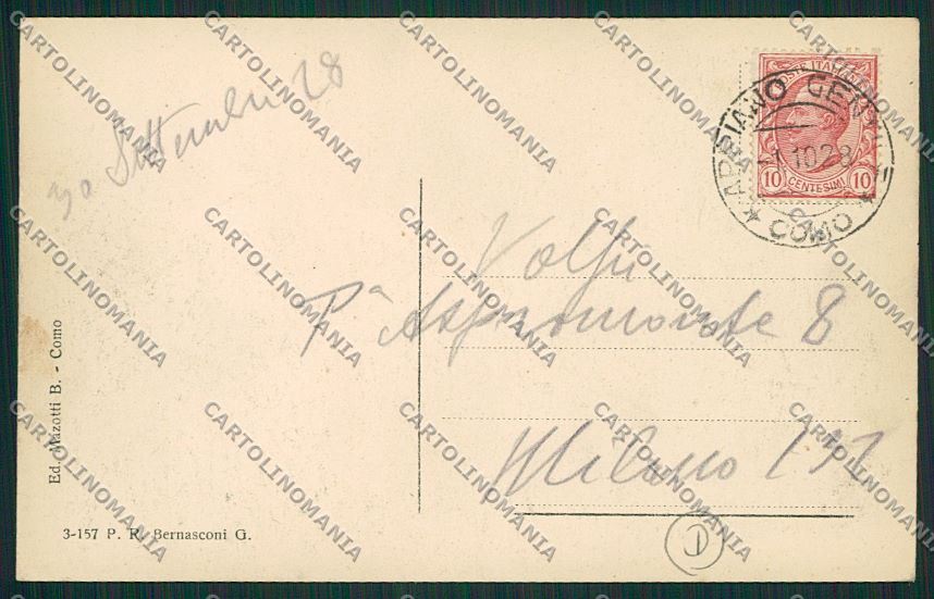 Como Oltrona San Mamette cartolina QK3843 – retro