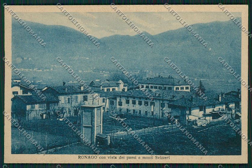 Como Ronago cartolina QK3846 – fronte