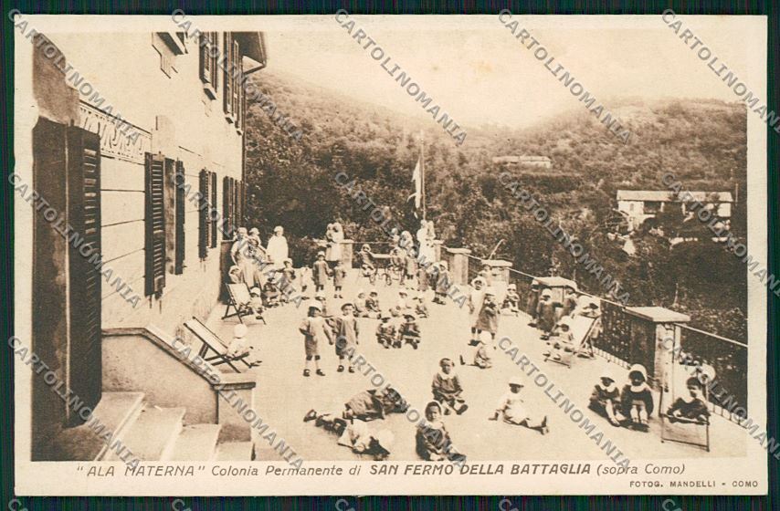 Como San Fermo della Battaglia cartolina QK3854 – fronte