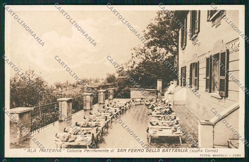 Como San Fermo della Battaglia cartolina QK3855 – fronte