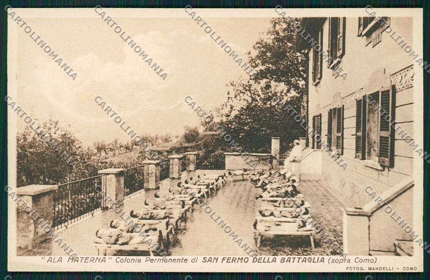 Como San Fermo della Battaglia cartolina QK3856 – fronte
