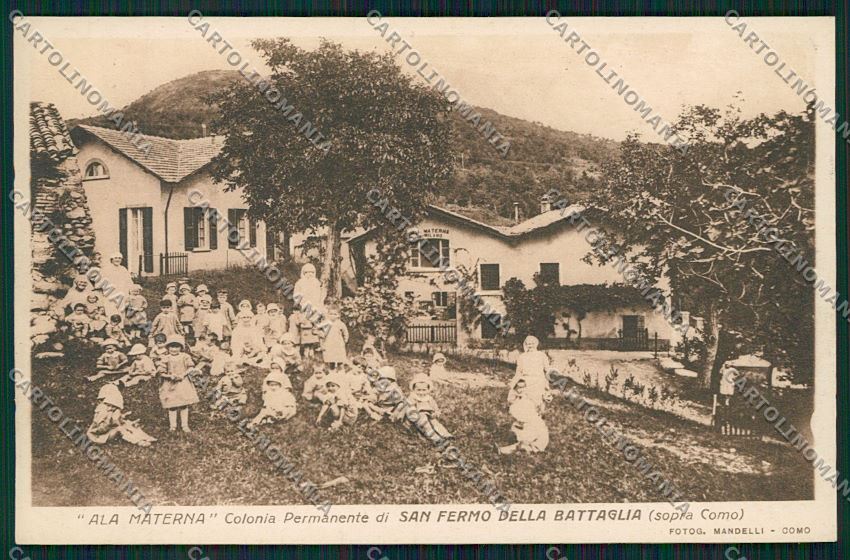 Como San Fermo della Battaglia cartolina QK3859 – fronte