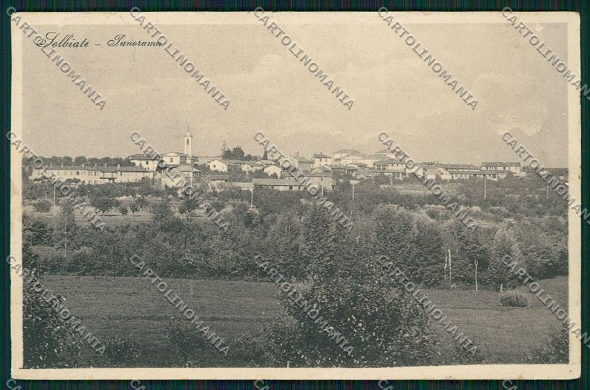Como Solbiate ABRASA cartolina QK3861 – fronte