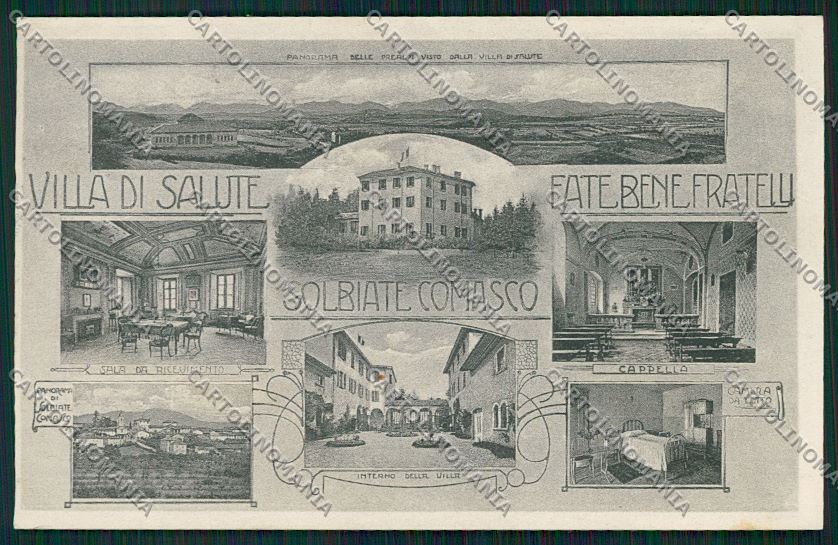 Como Solbiate cartolina QK3880 – fronte