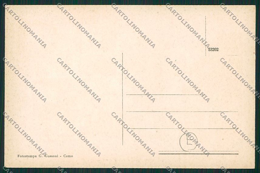 Como Turate cartolina QK3887 – retro