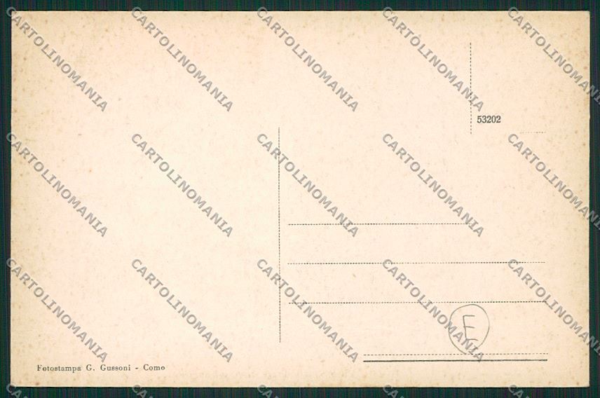 Como Turate cartolina QK3888 – retro