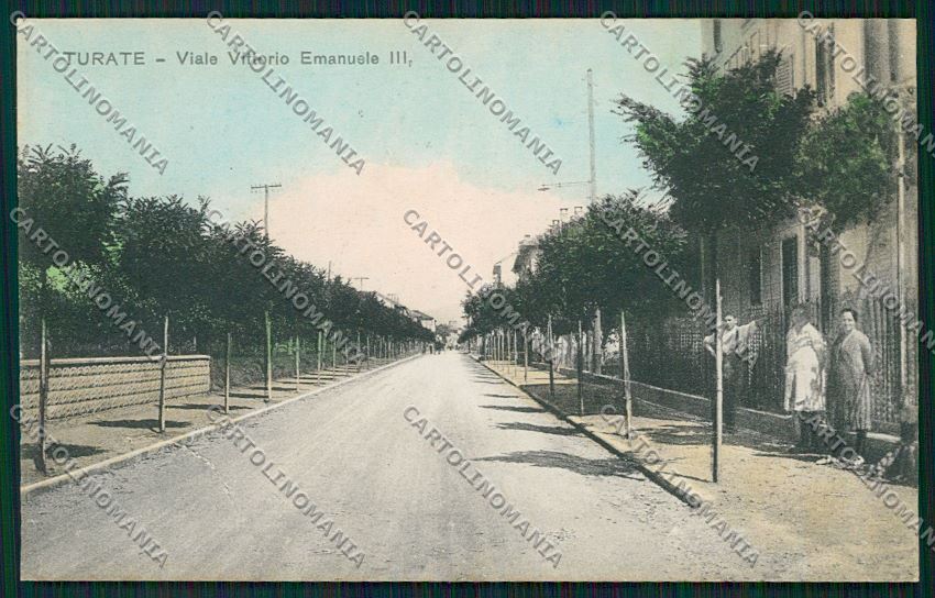 Como Turate cartolina QK3894 – fronte