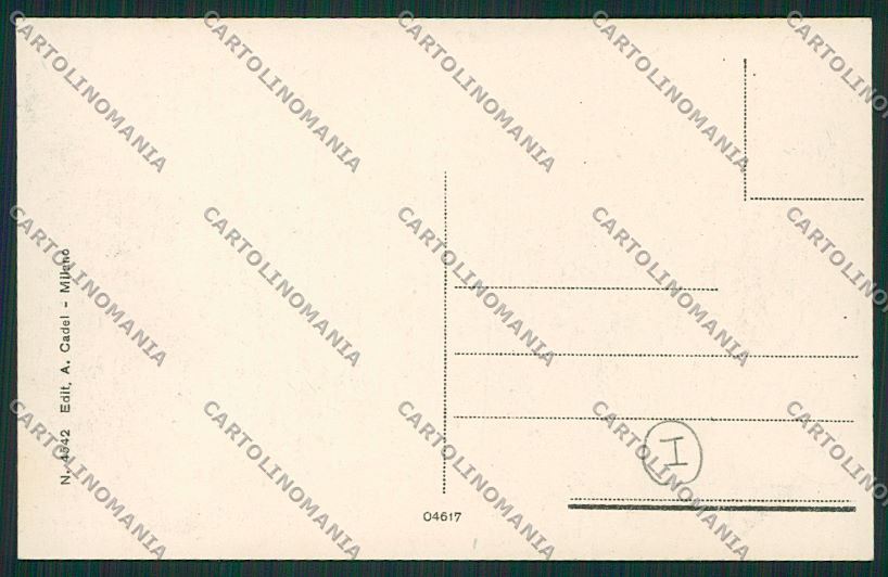 Como Turate cartolina QK3896 – retro