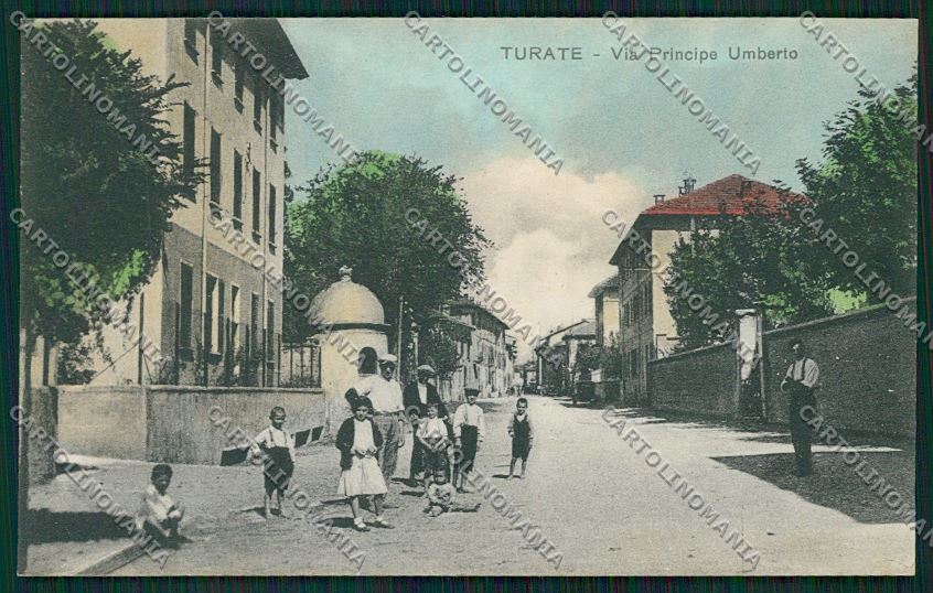 Como Turate cartolina QK3898 – fronte