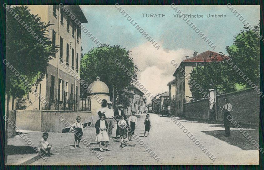 Como Turate cartolina QK3899 – fronte