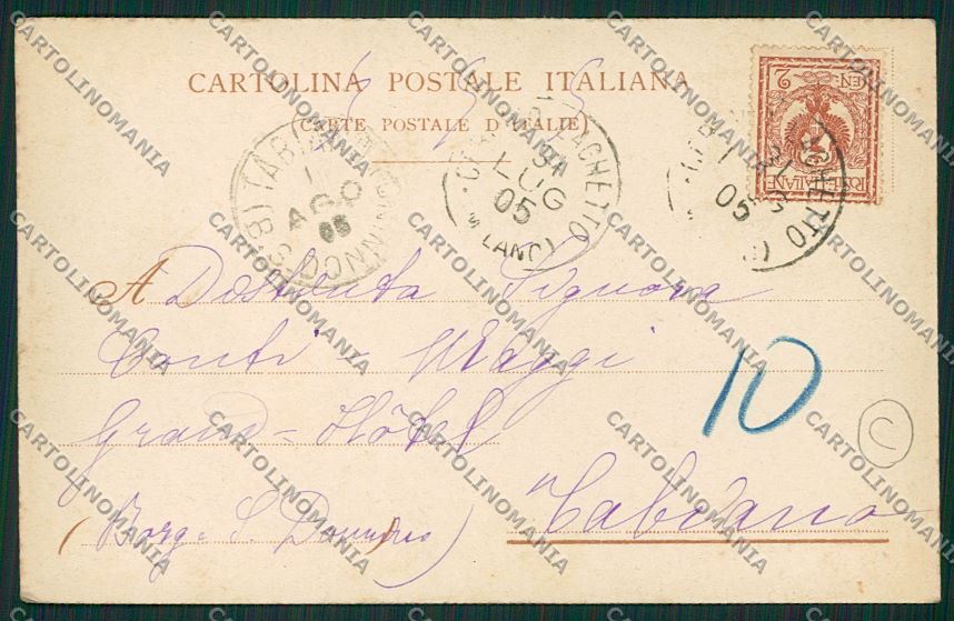 Como Turate cartolina QK3900 – retro