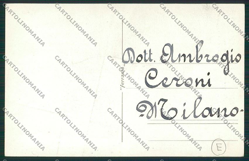 Como Turate Casa Veterani Militari Alessi Foto cartolina QK3915 – retro
