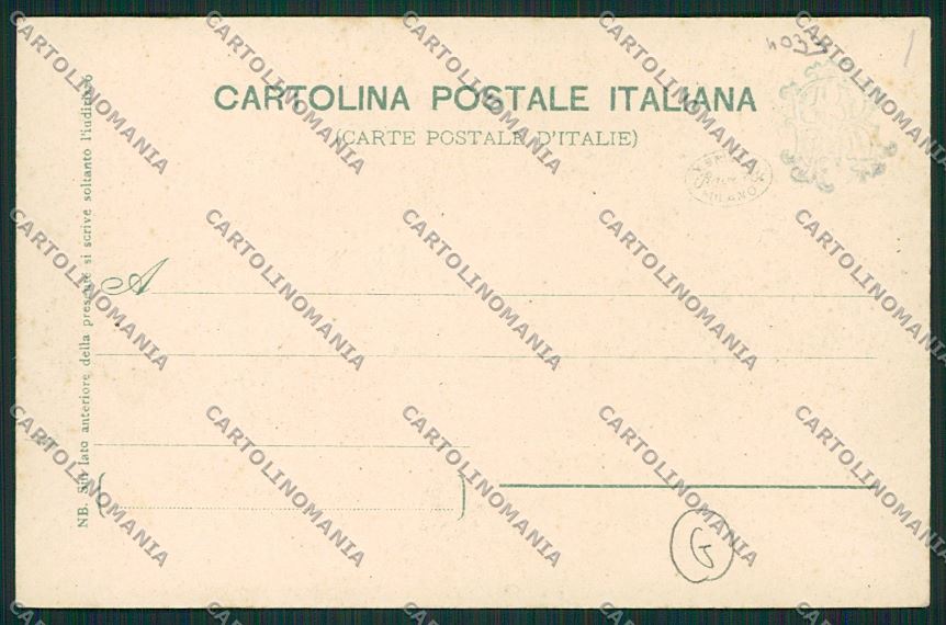 Como Turate Casa Veterani Militari Fiasco cartolina QK3920 – retro
