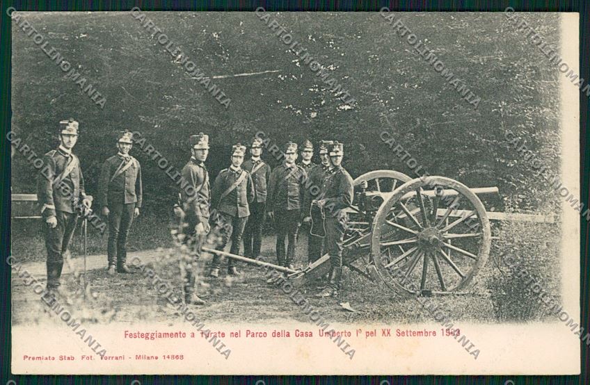 Como Turate Casa Veterani Militari cartolina QK3926 – fronte