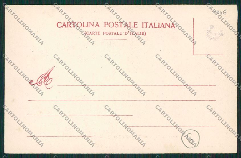 Como Turate Casa Veterani Militari cartolina QK3926 – retro