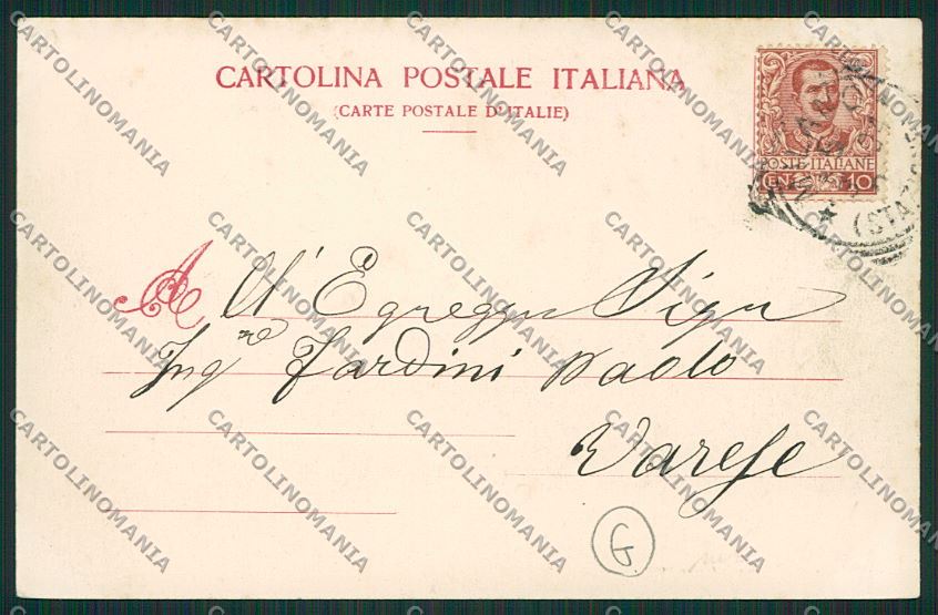 Como Turate Casa Veterani Militari cartolina QK3928 – retro
