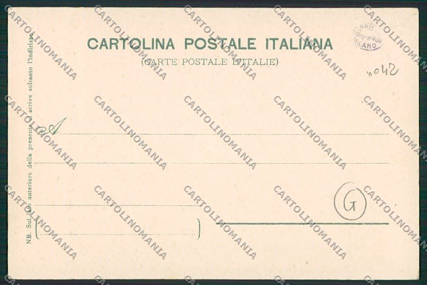 Como Turate Casa Veterani Militari cartolina QK3941 – retro