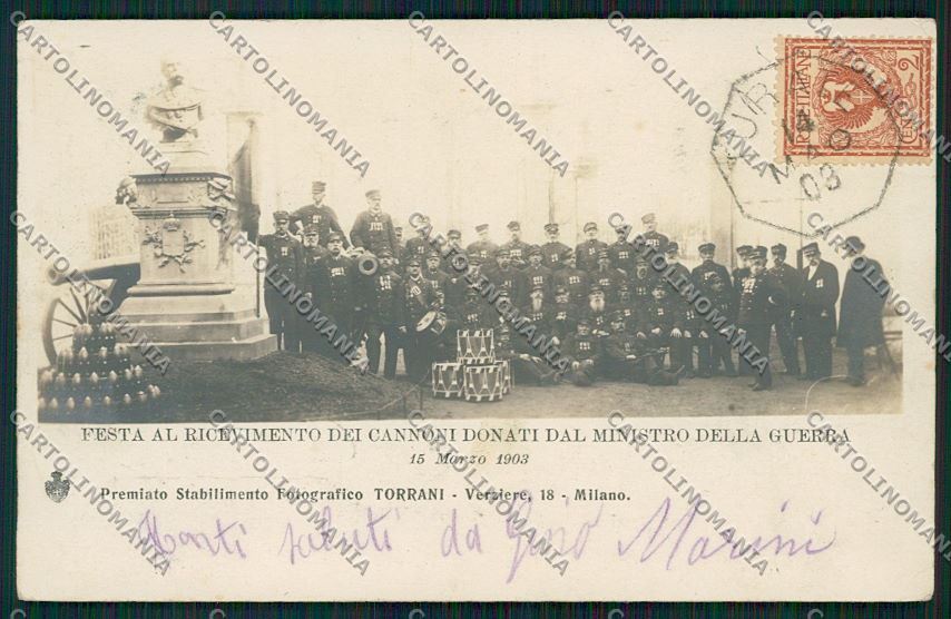 Como Turate Casa Veterani Militari Foto cartolina QK3946 – fronte