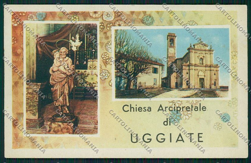 Como Uggiate cartolina QK3952 – fronte