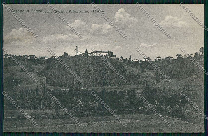 Como Valmorea Casanova Lanza cartolina QK3966 – fronte