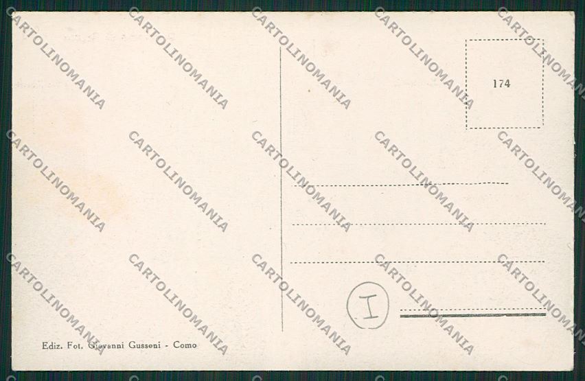 Como Drezzo cartolina QK3972 – retro