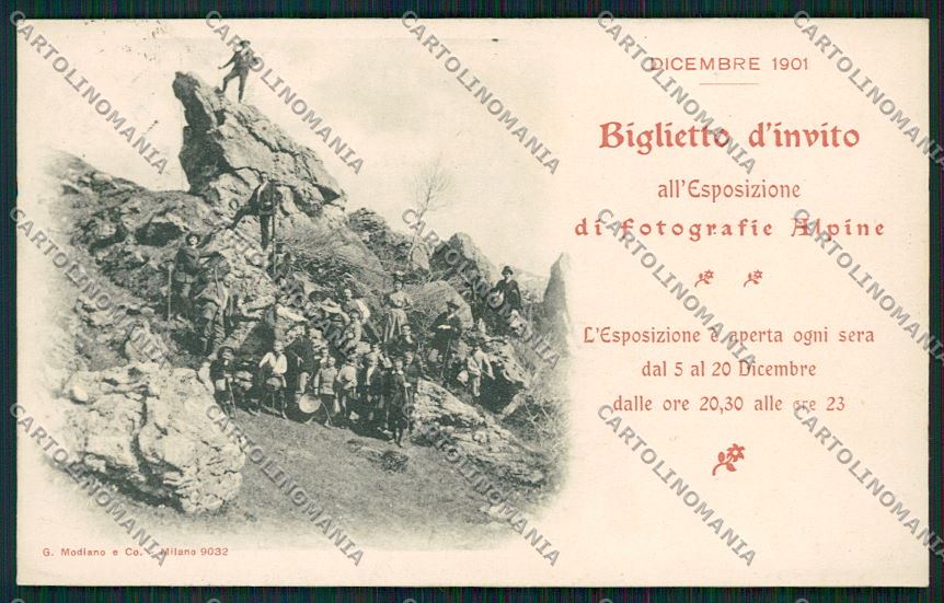 Como Canzo ? Cai Esposizione Fotografica cartolina QK3973 – fronte