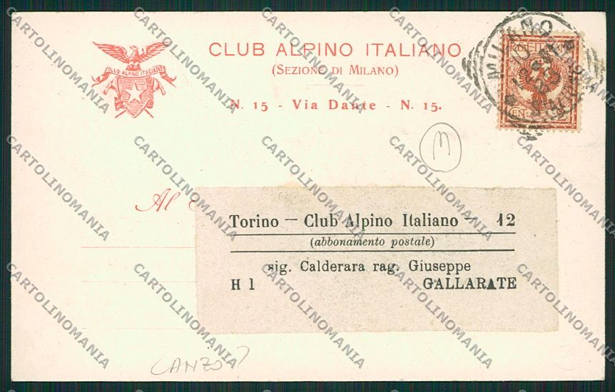 Como Canzo ? Cai Esposizione Fotografica cartolina QK3973 – retro