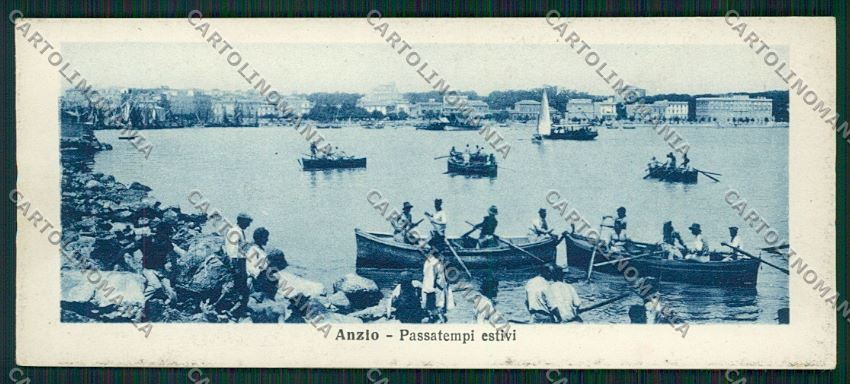 Roma Anzio Mini cartolina QK3974 – fronte