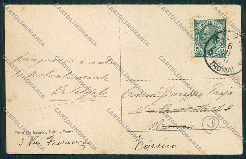 Roma Anzio cartolina QK3983 – retro