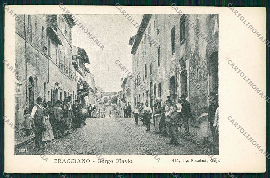 Roma Bracciano cartolina QK3991 – fronte