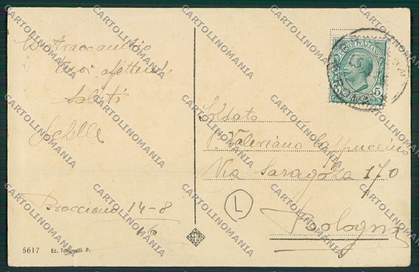 Roma Bracciano Dirigibile cartolina QK3993 – retro