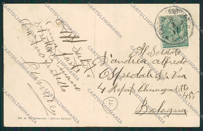 Roma Castel Gandolfo Un Pensiero da cartolina QK3996 – retro