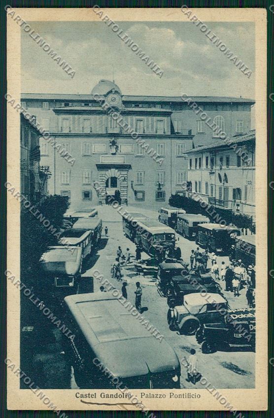 Roma Castel Gandolfo Corriera cartolina QK3997 – fronte