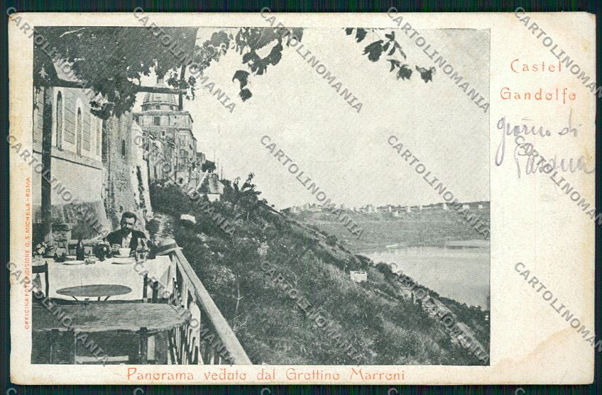 Roma Castel Gandolfo cartolina QK4000 – fronte