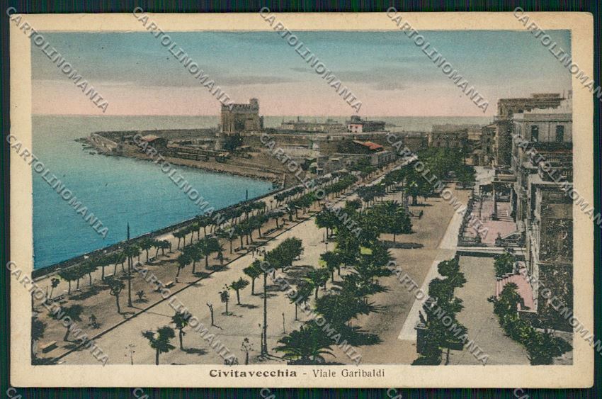 Roma Civitavecchia cartolina QK4001 – fronte