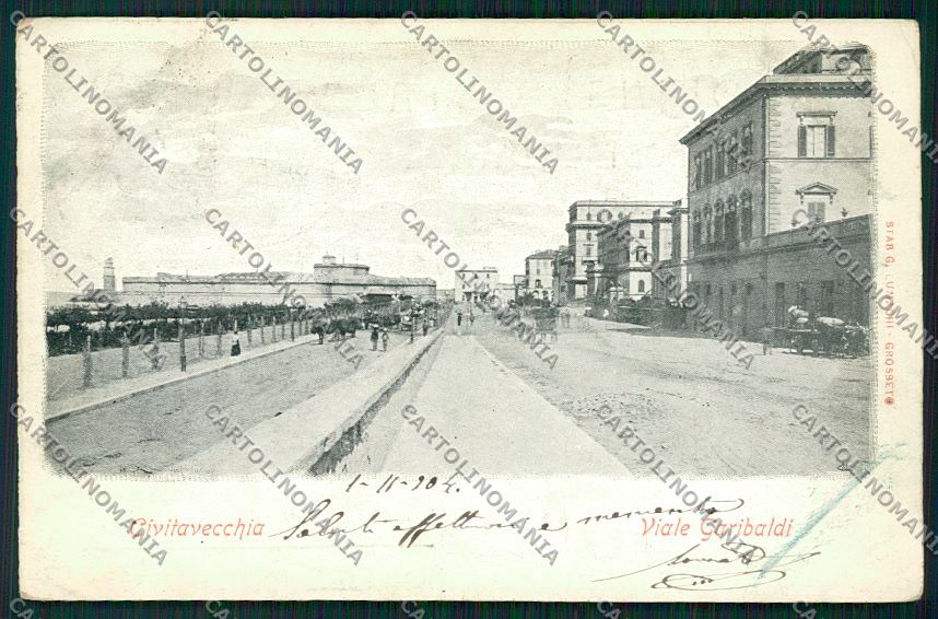 Roma Civitavecchia cartolina QK4006 – fronte