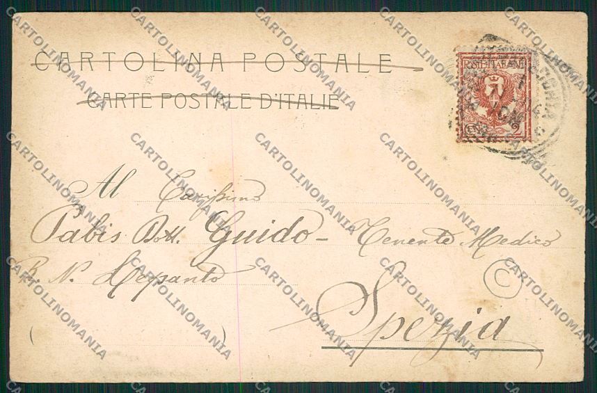 Roma Civitavecchia cartolina QK4006 – retro
