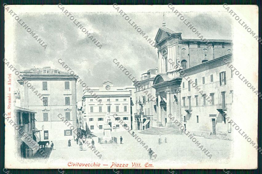 Roma Civitavecchia cartolina QK4008 – fronte