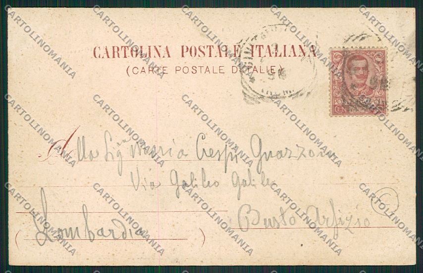 Roma Civitavecchia cartolina QK4009 – retro