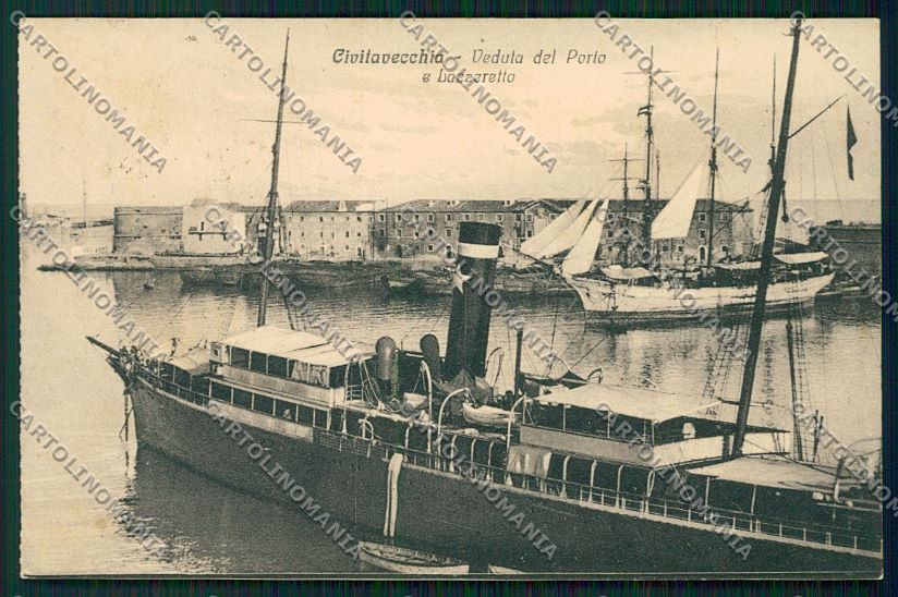 Roma Civitavecchia cartolina QK4015 – fronte