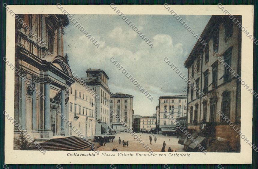 Roma Civitavecchia cartolina QK4019 – fronte