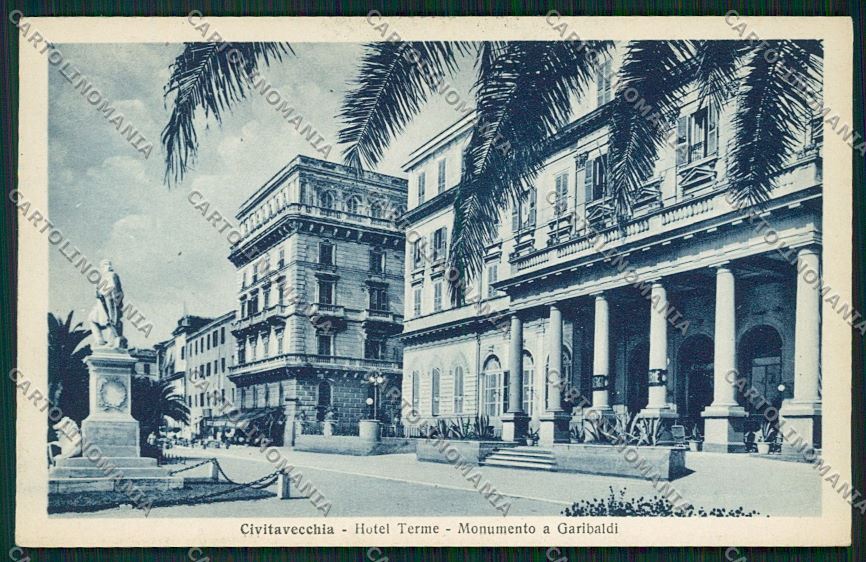 Roma Civitavecchia Garibaldi cartolina QK4021 – fronte