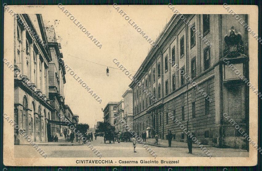 Roma Civitavecchia PIEGHINE cartolina QK4031 – fronte