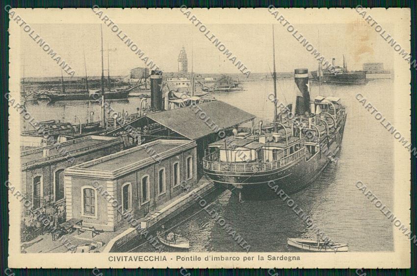 Roma Civitavecchia cartolina QK4034 – fronte