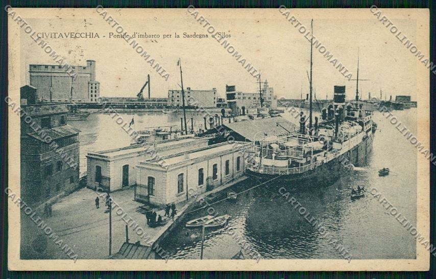 Roma Civitavecchia cartolina QK4035 – fronte