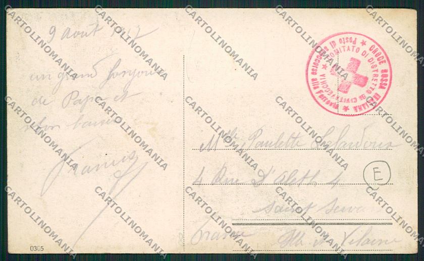 Roma Civitavecchia cartolina QK4036 – retro