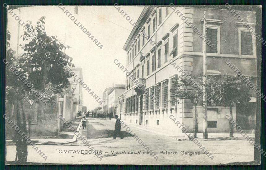 Roma Civitavecchia PIEGATA cartolina QK4037 – fronte
