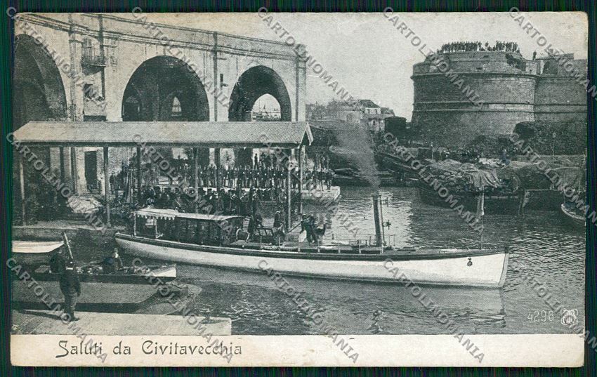 Roma Civitavecchia Alterocca 4296 cartolina QK4038 – fronte