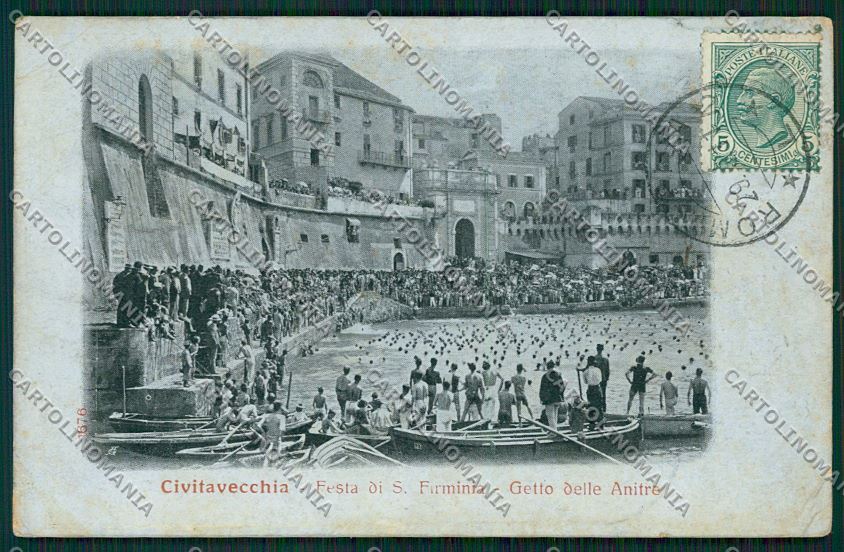 Roma Civitavecchia cartolina QK4048 – fronte