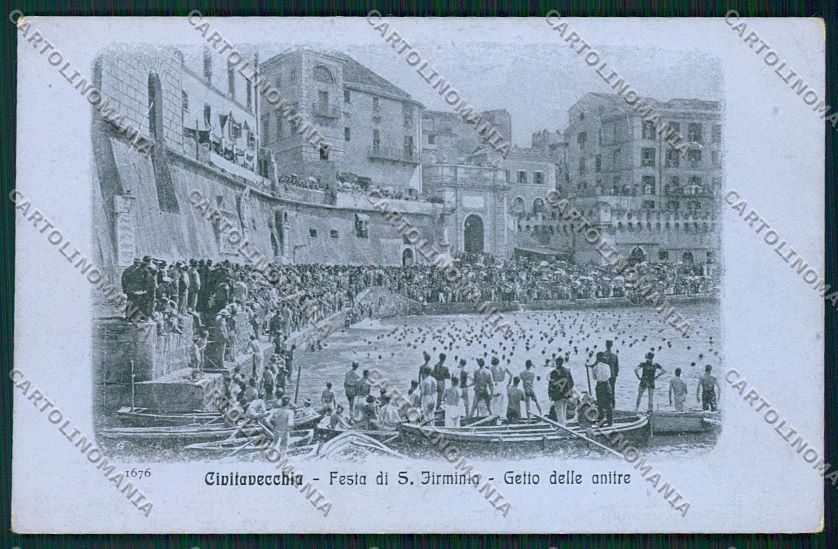 Roma Civitavecchia cartolina QK4055 – fronte